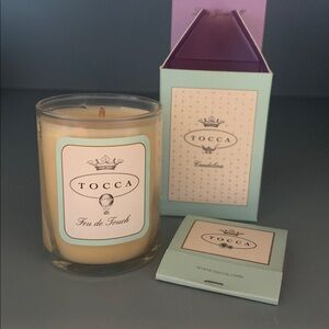 New! TOCCA Feu de Touch Candelina Candle - 2.85 oz